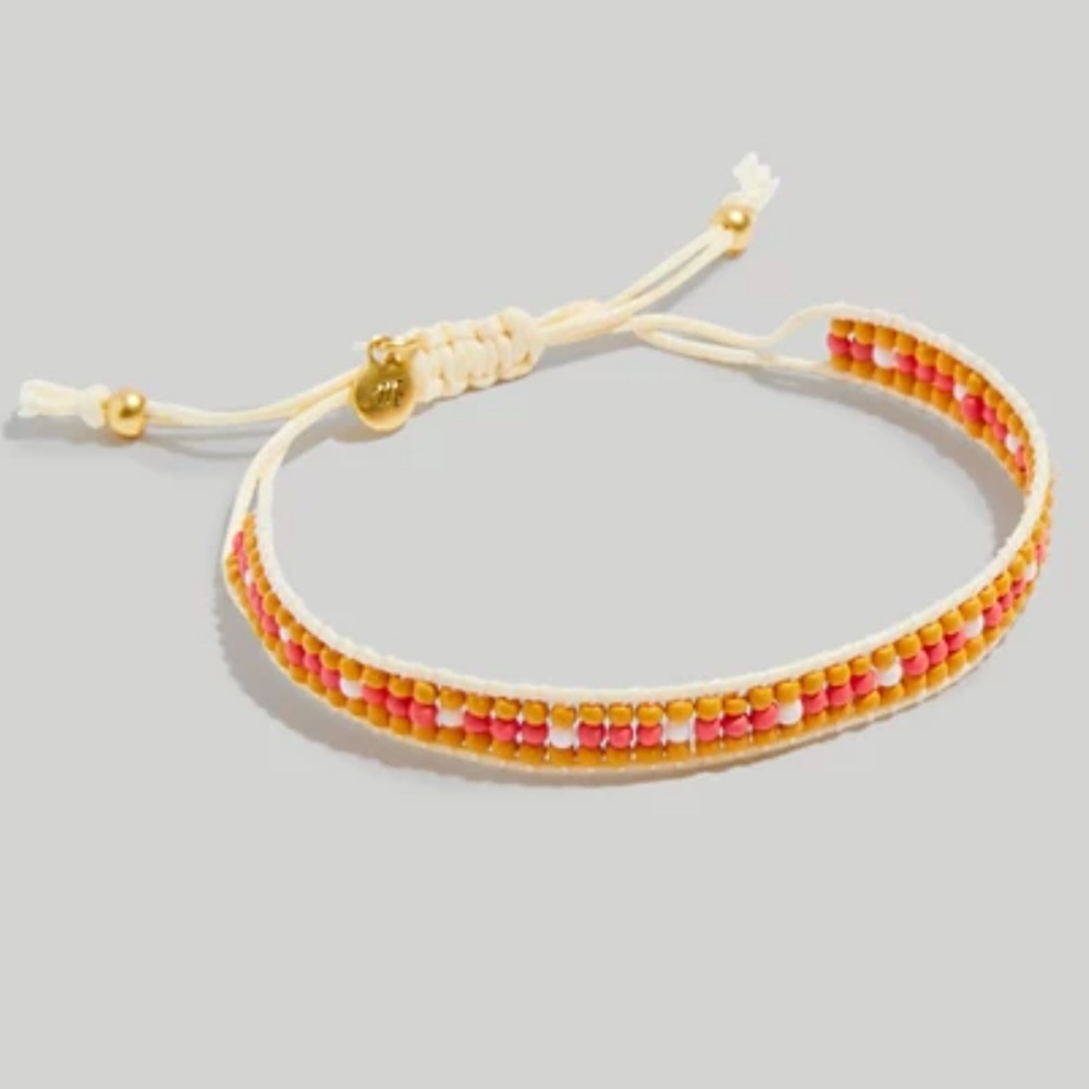 Madewell NWOT Woven Seed Bead Bracelet